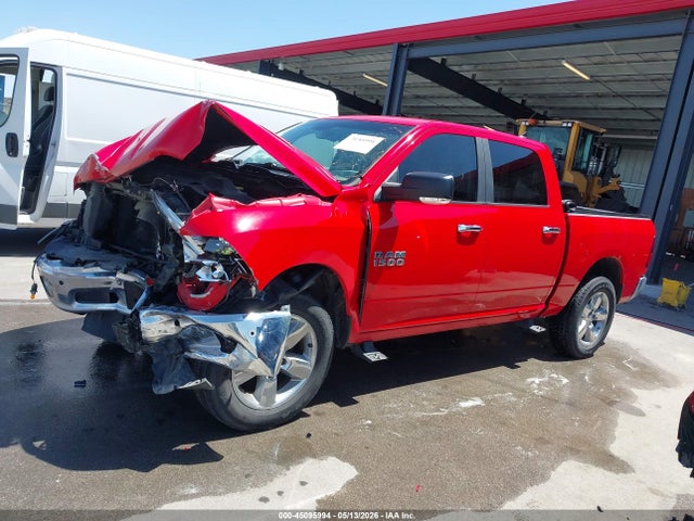 45095994 :رقم المزاد ، 1C6RR7LG6JS222702 vin ، 2018 Ram 1500 Big Horn  4x4 5'7 Box مزاد بيع