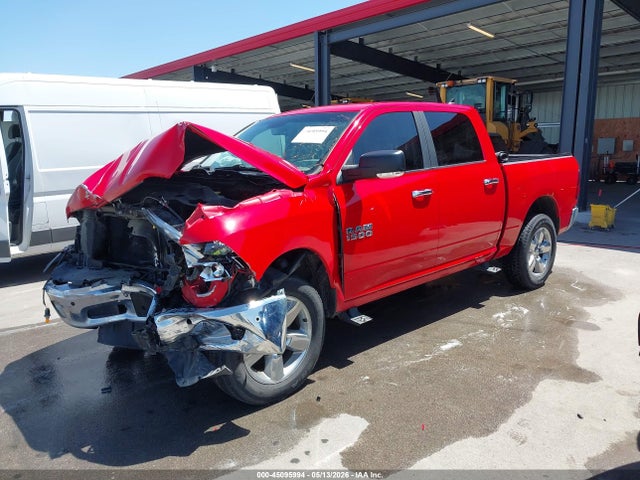 45095994 :رقم المزاد ، 1C6RR7LG6JS222702 vin ، 2018 Ram 1500 Big Horn  4x4 5'7 Box مزاد بيع