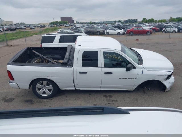 45096016 :رقم المزاد ، 1C6RD7FT8CS327428 vin ، 2012 Ram 1500 St مزاد بيع