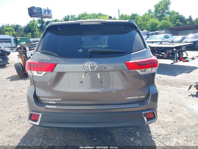 45096041 :رقم المزاد ، 5TDDZRFH2KS933942 vin ، 2019 Toyota Highlander Limited Platinum مزاد بيع