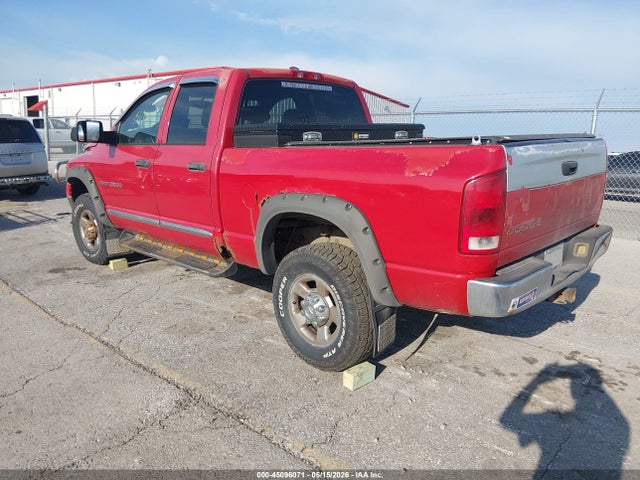 Продажа на аукционе авто 2005 Dodge Ram 2500 Slt/laramie, vin: 3D3KS28C05G785322, номер лота: 45096071