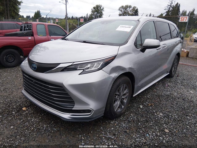 Продажа на аукционе авто 2021 Toyota Sienna Le, vin: 5TDKSKFC3MS036588, номер лота: 45096098