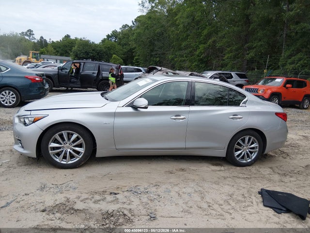 2017 Infiniti Q50 3.0t Premium მანქანა იყიდება აუქციონზე, vin: JN1EV7AP6HM736945, აუქციონის ნომერი: 45096123