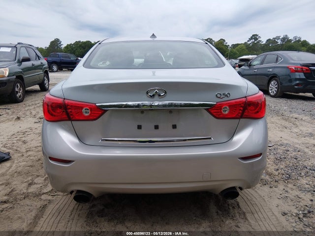 2017 Infiniti Q50 3.0t Premium მანქანა იყიდება აუქციონზე, vin: JN1EV7AP6HM736945, აუქციონის ნომერი: 45096123