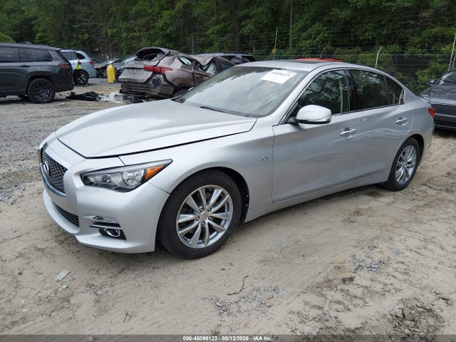 2017 Infiniti Q50 3.0t Premium მანქანა იყიდება აუქციონზე, vin: JN1EV7AP6HM736945, აუქციონის ნომერი: 45096123