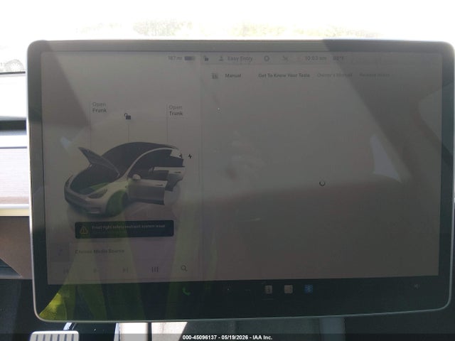 Продаж на аукціоні авто 2022 Tesla Model Y Performance Dual Motor All-wheel Drive, vin: 7SAYGDEF4NF524508, номер лоту: 45096137