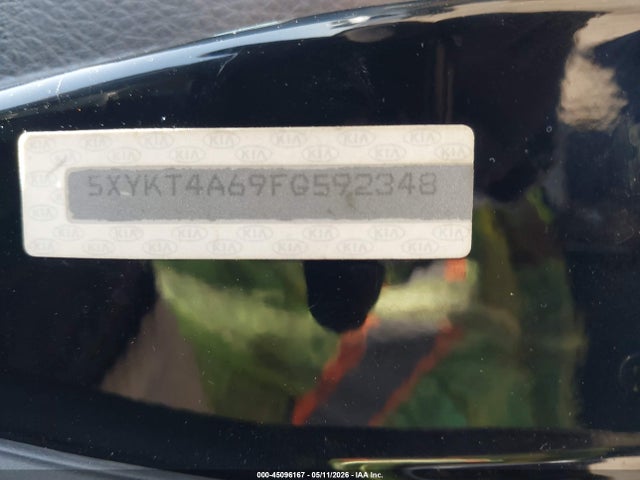 5XYKT4A69FG592348 KIA SORENTO LX