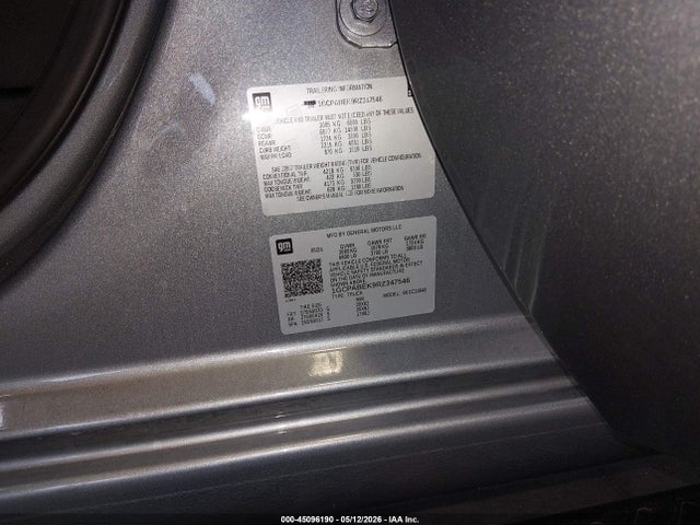 45096190 :رقم المزاد ، 1GCPABEK9RZ347546 vin ، 2024 Chevrolet Silverado 1500 2wd  Short Bed Custom مزاد بيع