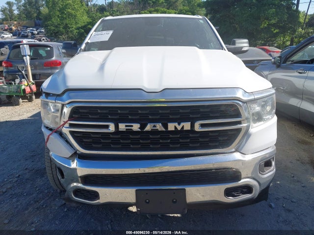 2022 Ram 1500 Big Horn  4x4 5'7 Box მანქანა იყიდება აუქციონზე, vin: 1C6RRFFG4NN454483, აუქციონის ნომერი: 45096230