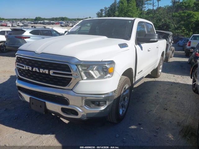 2022 Ram 1500 Big Horn  4x4 5'7 Box მანქანა იყიდება აუქციონზე, vin: 1C6RRFFG4NN454483, აუქციონის ნომერი: 45096230