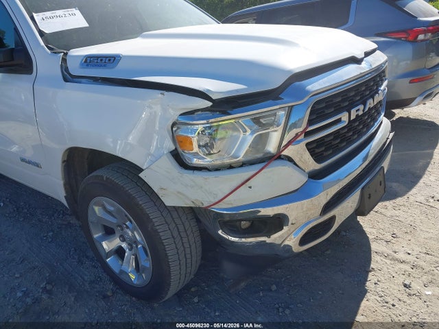 2022 Ram 1500 Big Horn  4x4 5'7 Box მანქანა იყიდება აუქციონზე, vin: 1C6RRFFG4NN454483, აუქციონის ნომერი: 45096230
