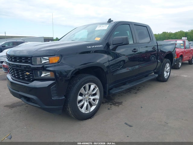 45096275 :رقم المزاد ، 1GCPYBEK6MZ352854 vin ، 2021 Chevrolet Silverado 1500 4wd  Short Bed Custom مزاد بيع