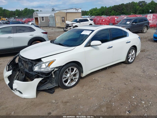 2014 Nissan Maxima 3.5 S მანქანა იყიდება აუქციონზე, vin: 1N4AA5APXEC445514, აუქციონის ნომერი: 45096304