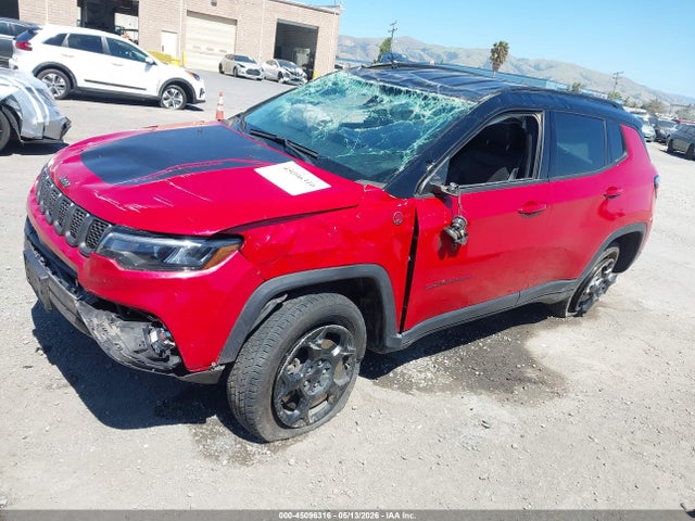 2023 Jeep Compass Trailhawk 4x4 მანქანა იყიდება აუქციონზე, vin: 3C4NJDDN0PT543071, აუქციონის ნომერი: 45096316