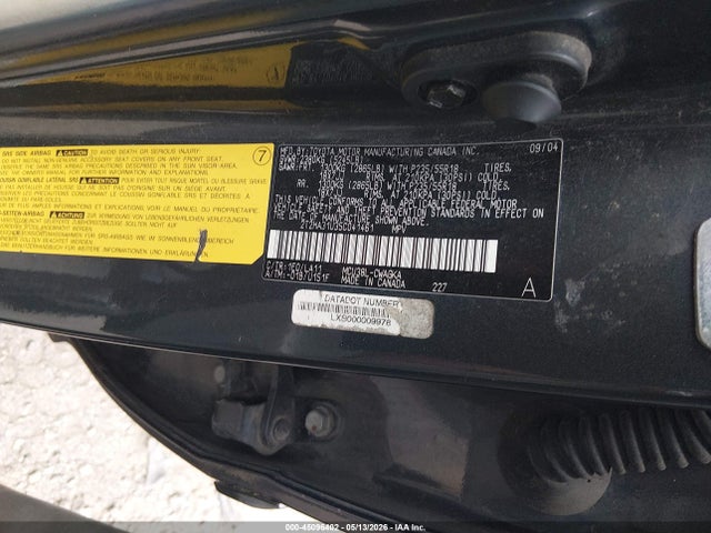 45096402 :رقم المزاد ، 2T2HA31U35C041461 vin ، 2005 Lexus Rx 330 مزاد بيع
