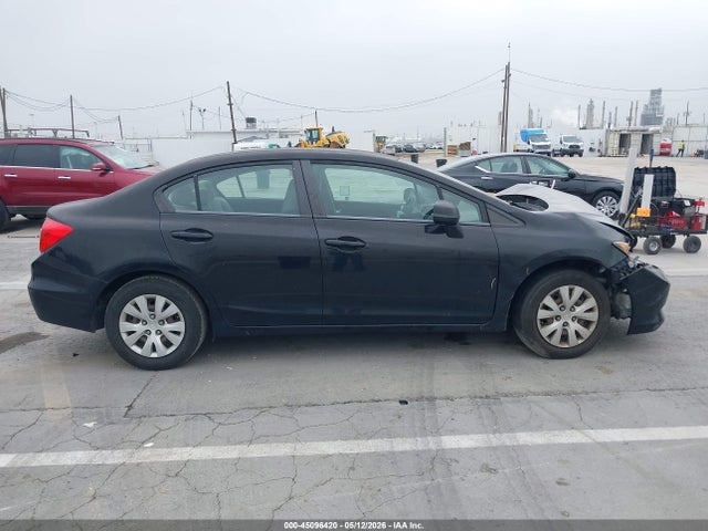 Продажа на аукционе авто 2012 Honda Civic Lx, vin: 19XFB2F52CE388444, номер лота: 45096420