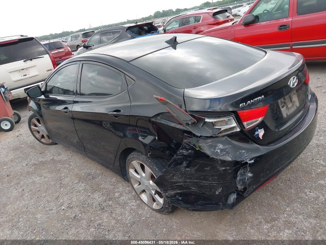 Продаж на аукціоні авто 2013 Hyundai Elantra Limited, vin: 5NPDH4AE7DH435263, номер лоту: 45096431