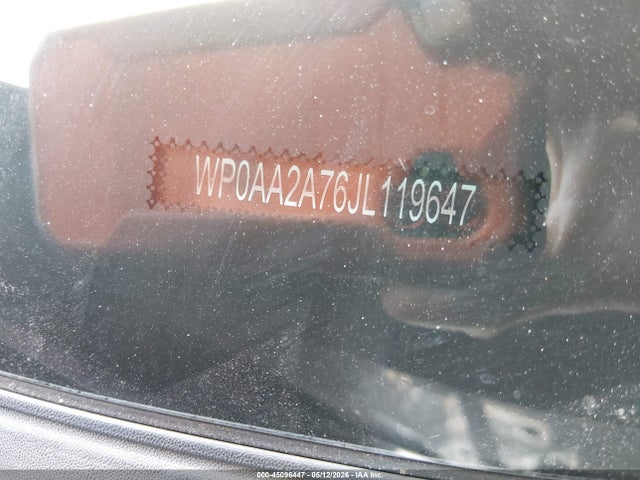 Продаж на аукціоні авто 2018 Porsche Panamera 4, vin: WP0AA2A76JL119647, номер лоту: 45096447