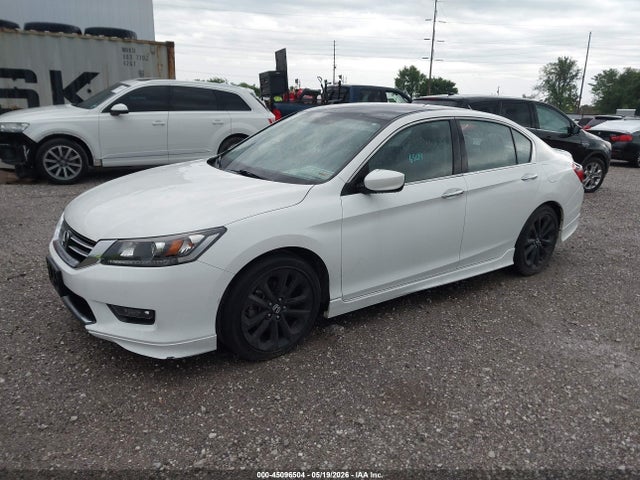 2015 Honda Accord Sport მანქანა იყიდება აუქციონზე, vin: 1HGCR2F51FA168381, აუქციონის ნომერი: 45096504
