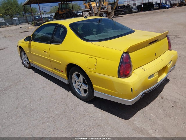 2004 Chevrolet Monte Carlo Supercharged Ss მანქანა იყიდება აუქციონზე, vin: 2G1WZ121849181574, აუქციონის ნომერი: 45096567