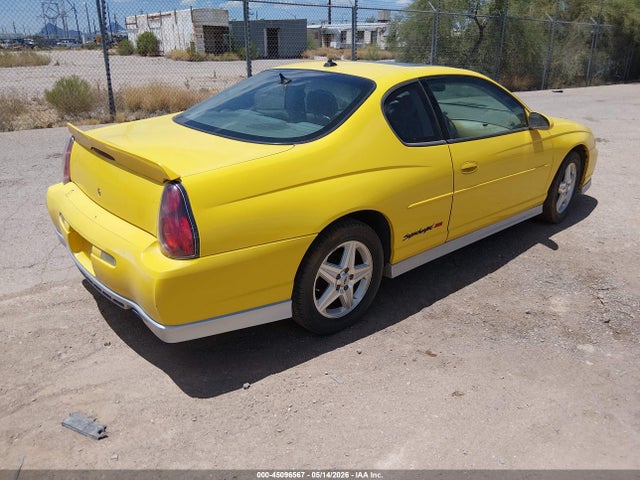 2004 Chevrolet Monte Carlo Supercharged Ss მანქანა იყიდება აუქციონზე, vin: 2G1WZ121849181574, აუქციონის ნომერი: 45096567