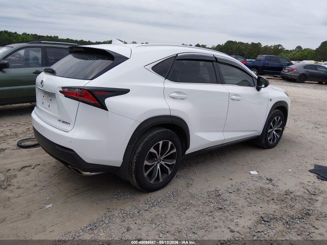 Продаж на аукціоні авто 2016 Lexus Nx 200t F Sport, vin: JTJBARBZ2G2067183, номер лоту: 45096587
