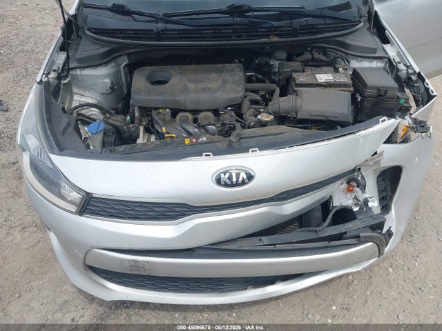2018 Kia Rio S მანქანა იყიდება აუქციონზე, vin: 3KPA24AB3JE115044, აუქციონის ნომერი: 45096670