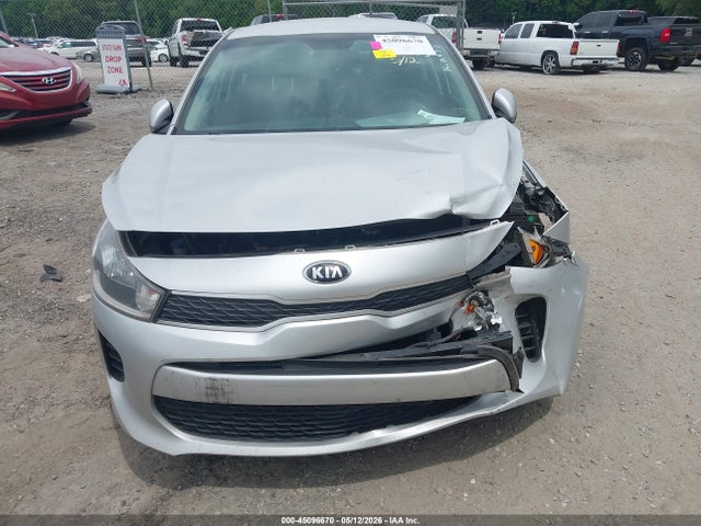 2018 Kia Rio S მანქანა იყიდება აუქციონზე, vin: 3KPA24AB3JE115044, აუქციონის ნომერი: 45096670