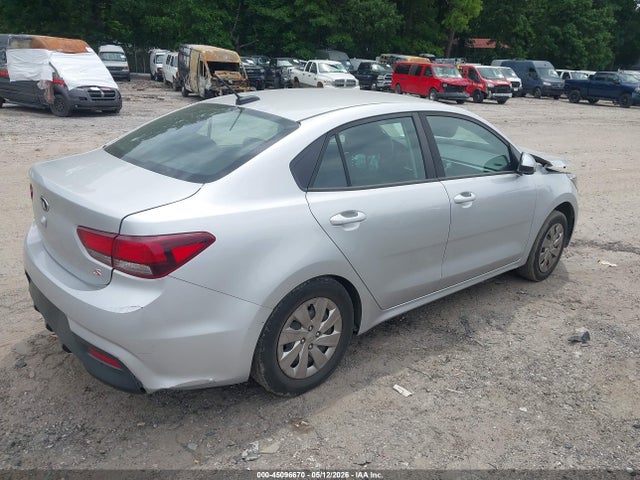 2018 Kia Rio S მანქანა იყიდება აუქციონზე, vin: 3KPA24AB3JE115044, აუქციონის ნომერი: 45096670