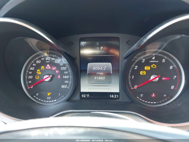 45096680 :رقم المزاد ، WDC0G4JB4JV039739 vin ، 2018 Mercedes-benz Glc 300 مزاد بيع