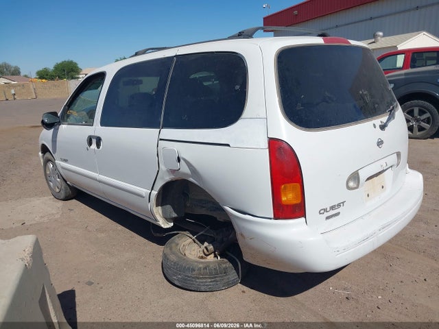 45096814 :رقم المزاد ، 4N2XN11T4XD830253 vin ، 1999 Nissan Quest Gle/gxe/se مزاد بيع