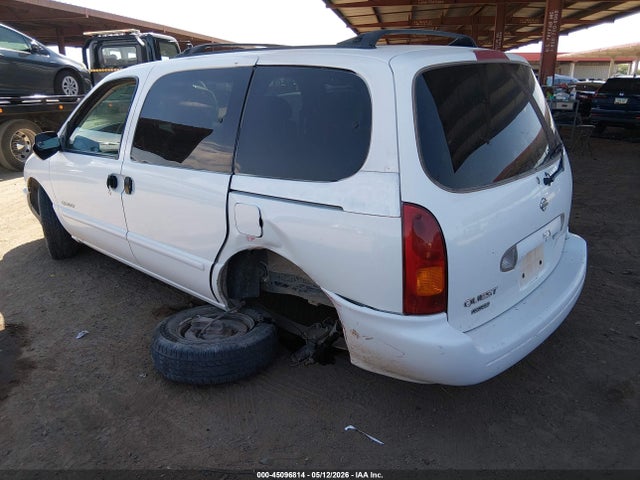 45096814 :رقم المزاد ، 4N2XN11T4XD830253 vin ، 1999 Nissan Quest Gle/gxe/se مزاد بيع
