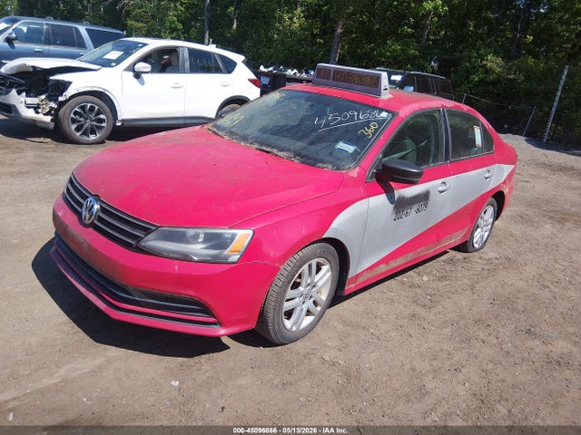 2015 Volkswagen Jetta 2.0l S მანქანა იყიდება აუქციონზე, vin: 3VW2K7AJ4FM355081, აუქციონის ნომერი: 45096866
