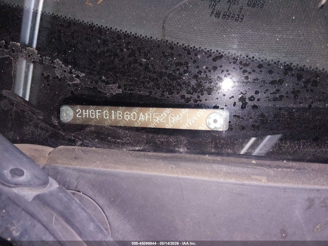 Aukcja sprzedaży 2010 Honda Civic Lx, vin: 2HGFG1B60AH526916, numer aukcji: 45096944
