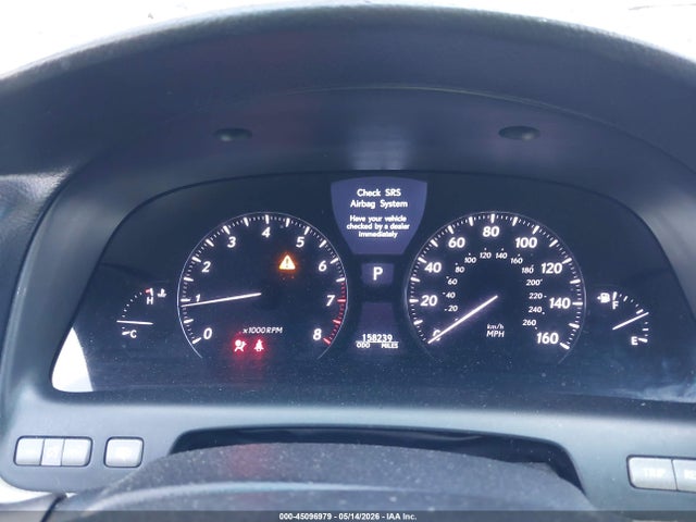 45096979 :رقم المزاد ، JTHBL46F875049316 vin ، 2007 Lexus Ls 460 مزاد بيع