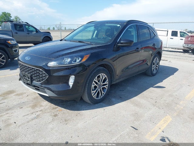 45096985 :رقم المزاد ، 1FMCU9CZ6MUB22713 vin ، 2021 Ford Escape Sel Hybrid مزاد بيع