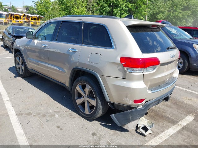 Aukcja sprzedaży 2014 Jeep Grand Cherokee Limited, vin: 1C4RJEBG5EC377781, numer aukcji: 45097058