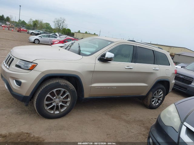Продажа на аукционе авто 2014 Jeep Grand Cherokee Limited, vin: 1C4RJFBM1EC358852, номер лота: 45097130
