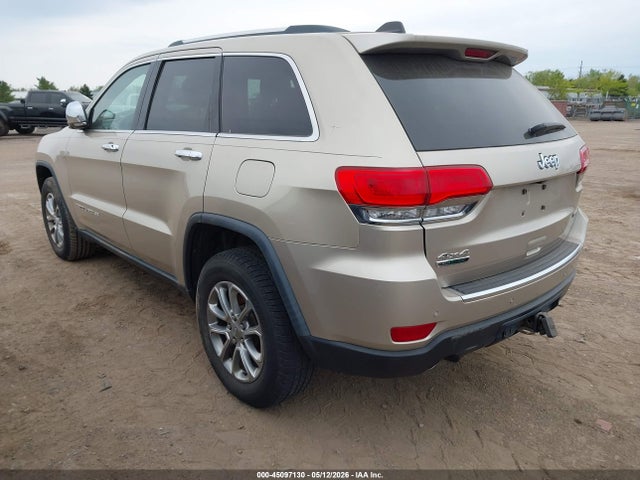 Продажа на аукционе авто 2014 Jeep Grand Cherokee Limited, vin: 1C4RJFBM1EC358852, номер лота: 45097130