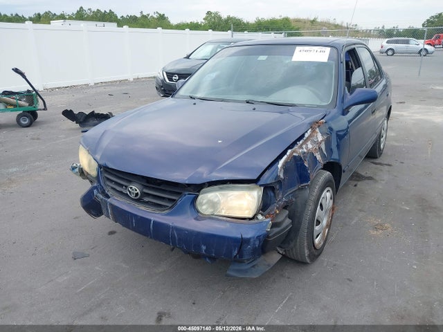 2002 Toyota Corolla Le მანქანა იყიდება აუქციონზე, vin: 2T1BR12E12C587444, აუქციონის ნომერი: 45097140