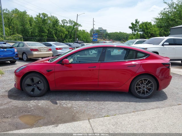45097173 :رقم المزاد ، 5YJ3E1EA0MF016101 vin ، 2021 Tesla Model 3 Standard Range Plus Rear-wheel Drive مزاد بيع