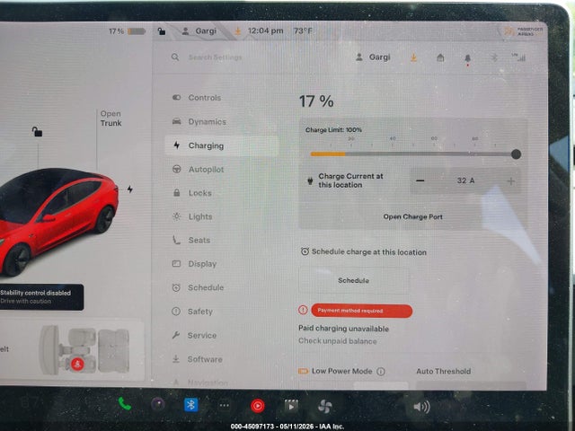 45097173 :رقم المزاد ، 5YJ3E1EA0MF016101 vin ، 2021 Tesla Model 3 Standard Range Plus Rear-wheel Drive مزاد بيع