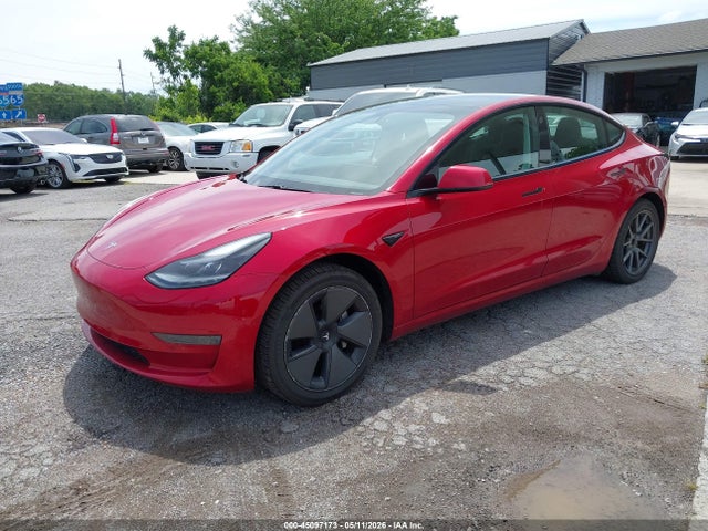 45097173 :رقم المزاد ، 5YJ3E1EA0MF016101 vin ، 2021 Tesla Model 3 Standard Range Plus Rear-wheel Drive مزاد بيع
