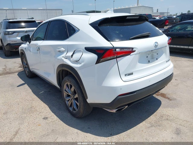 2016 Lexus Nx 200t F Sport მანქანა იყიდება აუქციონზე, vin: JTJYARBZ2G2047297, აუქციონის ნომერი: 45097178