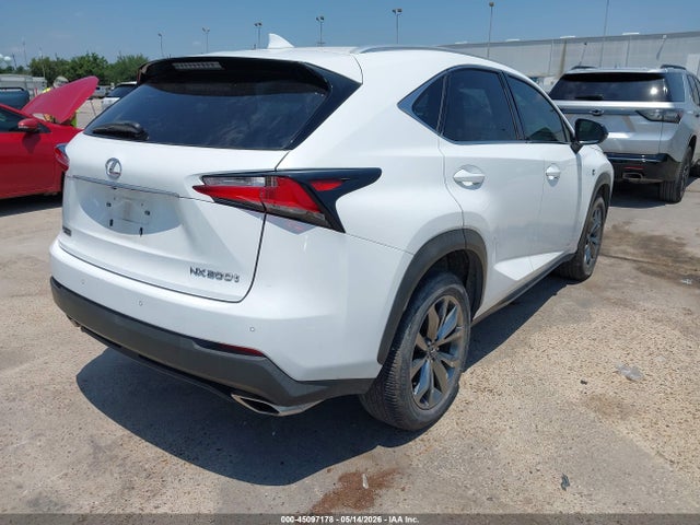 2016 Lexus Nx 200t F Sport მანქანა იყიდება აუქციონზე, vin: JTJYARBZ2G2047297, აუქციონის ნომერი: 45097178
