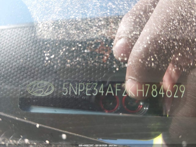 Auction sale of the 2019 Hyundai Sonata Sel, vin: 5NPE34AF2KH784629, lot number: 45097207