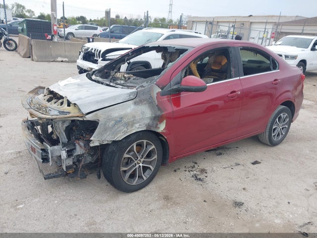 Aukcja sprzedaży 2017 Chevrolet Sonic Lt Auto, vin: 1G1JD5SH1H4105104, numer aukcji: 45097253