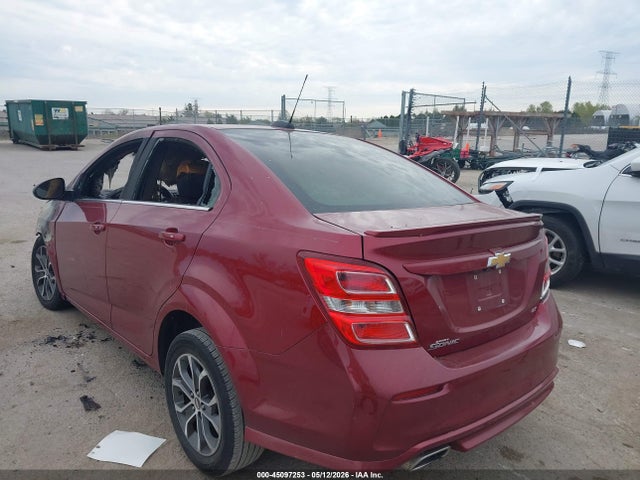 Aukcja sprzedaży 2017 Chevrolet Sonic Lt Auto, vin: 1G1JD5SH1H4105104, numer aukcji: 45097253