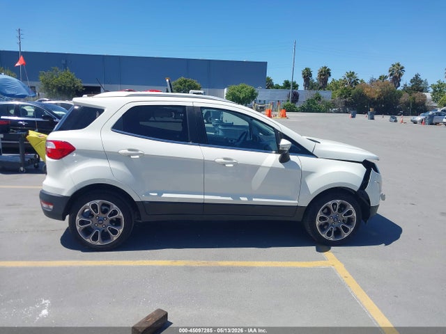 Продаж на аукціоні авто 2021 Ford Ecosport Titanium, vin: MAJ3S2KE0MC412568, номер лоту: 45097285