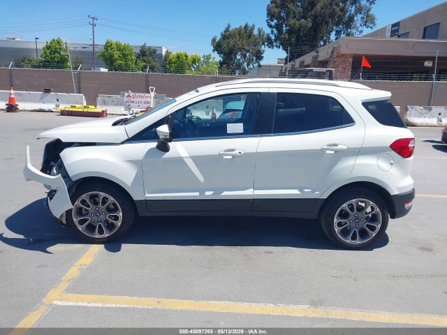 Продаж на аукціоні авто 2021 Ford Ecosport Titanium, vin: MAJ3S2KE0MC412568, номер лоту: 45097285